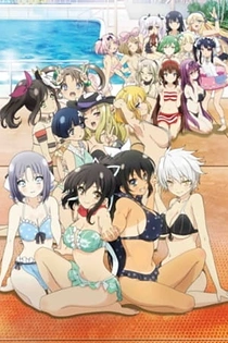 Poster for anime Senran Kagura Estival Versus: Mizugi-darake no Zenyasai