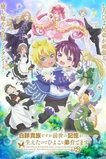 Poster for anime Shirohiyo - Reincarnated as a Neglected Noble: Raising My Baby Brother With Memories From My Past Life