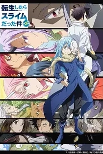 Poster for anime That Time I Got Reincarnated as a Slime Season 2