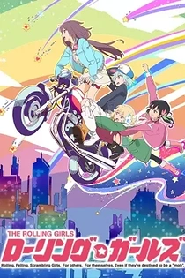 Poster for anime The Rolling Girls