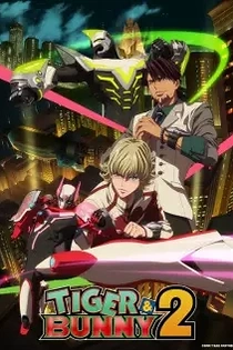 Poster for anime Tiger & Bunny 2