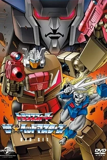 Poster for anime Transformers The Headmasters