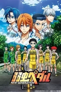 Poster for anime Yowamushi Pedal: New Generation