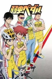 Poster for anime Yowamushi Pedal