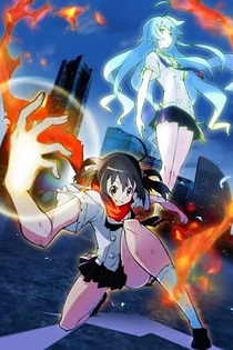 Poster for anime Zetsumetsu Kigu Shoujo: Amazing Twins