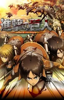 Poster for anime Attack on Titan