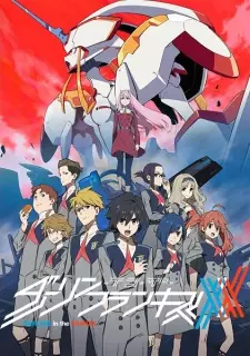Poster for anime DARLING in the FRANXX