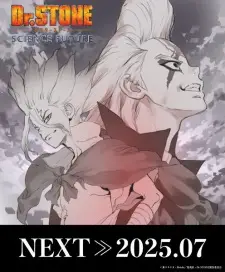 Poster for anime Dr. Stone: Science Future Part 2
