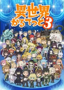 Poster for anime Isekai Quartet Season 3