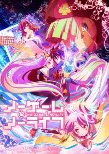 Poster for anime No Game, No Life
