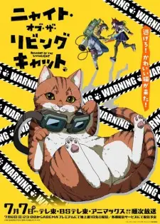 Poster for anime Nyaight of the Living Cat