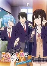 Poster for anime Can a Boy-Girl Friendship Survive?