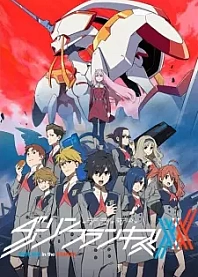 Poster for anime DARLING in the FRANXX