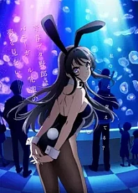 Poster for anime Rascal Does Not Dream of Bunny Girl Senpai