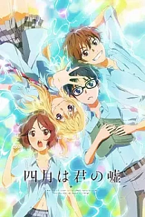 Poster for anime Your Lie in April