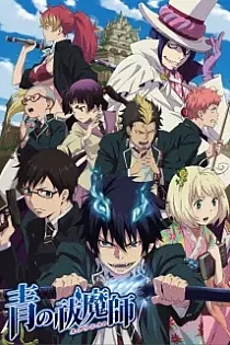 Poster for anime Blue Exorcist