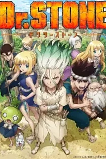 Poster for anime Dr. Stone