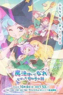 Poster for anime The Stories of Girls Who Couldn't Be Magicians
